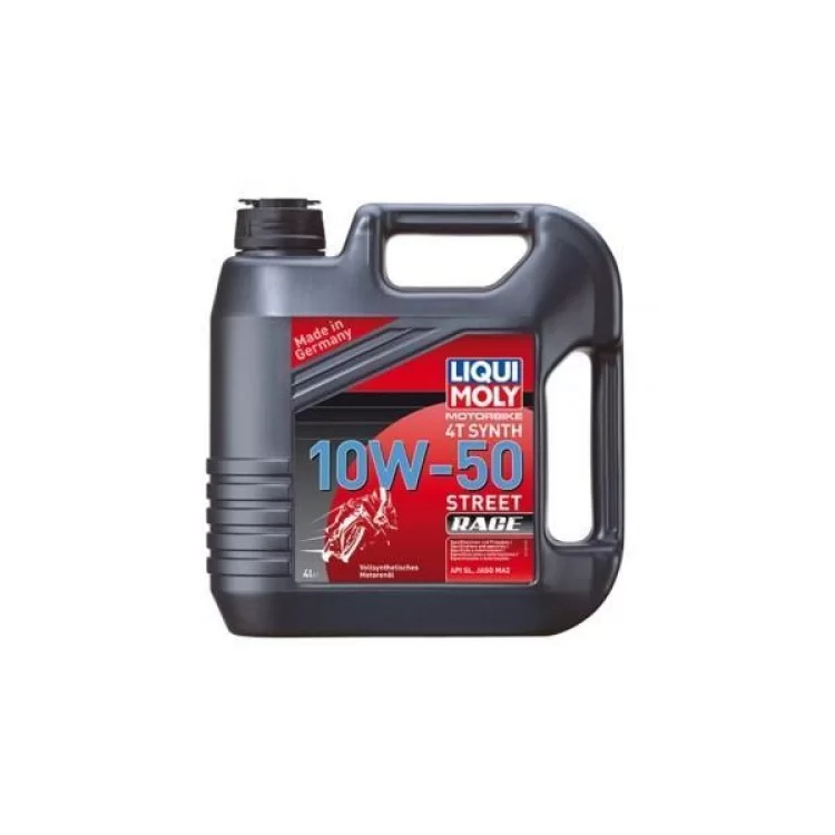 Моторное масло Liqui Moly Motorbike 4T Synth 10W-50 Street Race 4л. (7508)