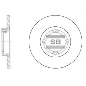 Гальмівний диск HI-Q SD3010