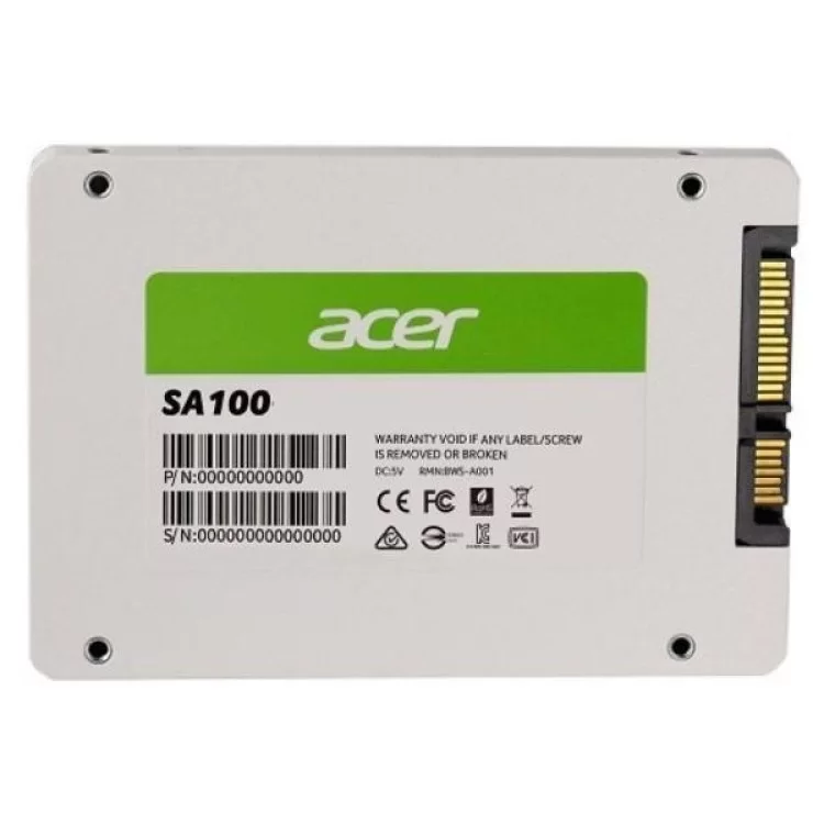 Накопитель SSD 2.5" 240GB SA100 Acer (BL.9BWWA.102) цена 1 566грн - фотография 2