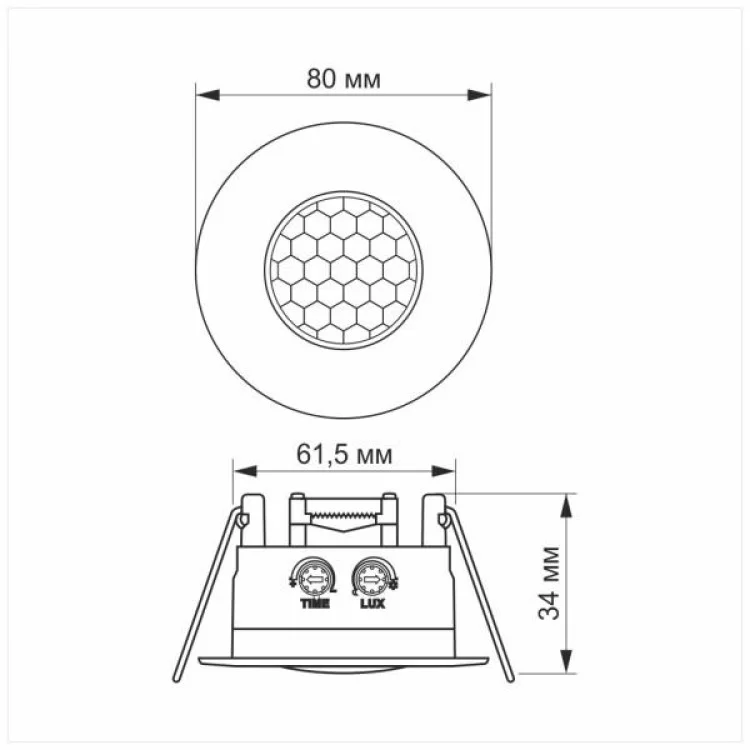 в продажу Датчик руху Videx 220V 1200W інфрачервоний (VL-SPR17W) - фото 3