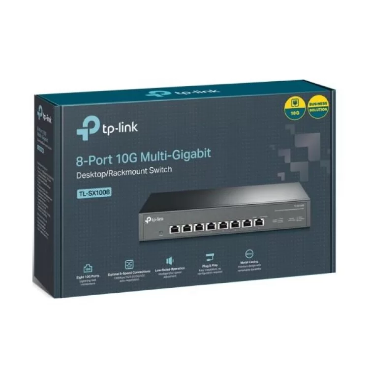 Комутатор мережевий TP-Link TL-SX1008 відгуки - зображення 5