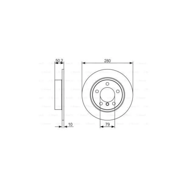 Гальмівний диск Bosch 0 986 479 728 відгуки - зображення 5