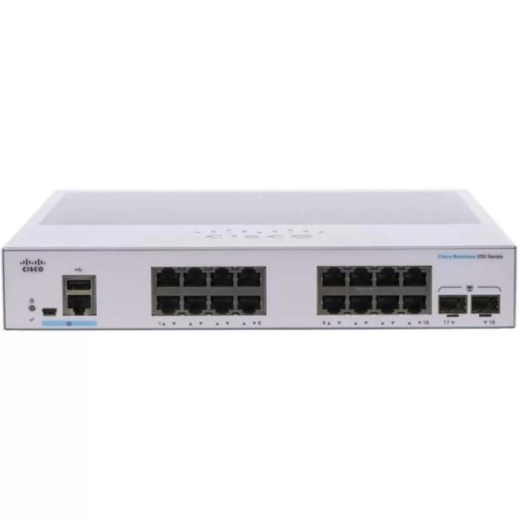 Коммутатор сетевой Cisco CBS250-16T-2G-EU цена 14 939грн - фотография 2
