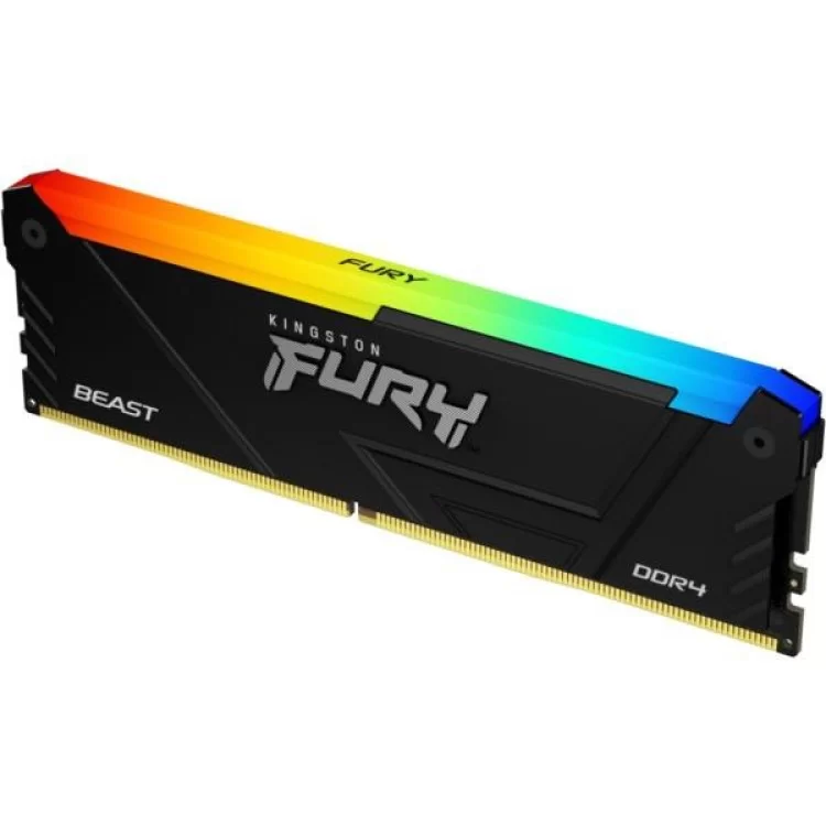 Модуль пам'яті для комп'ютера DDR4 8GB 3733 MHz Beast RGB Kingston Fury (ex.HyperX) (KF437C19BB2A/8)