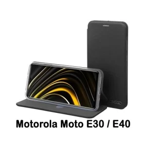 Чохол до мобільного телефона BeCover Exclusive Motorola Moto E30 / E40 Black (707905)