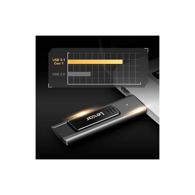 USB флеш накопичувач Lexar 64GB JumpDrive M900 USB 3.1 (LJDM900064G-BNQNG) - фото 9