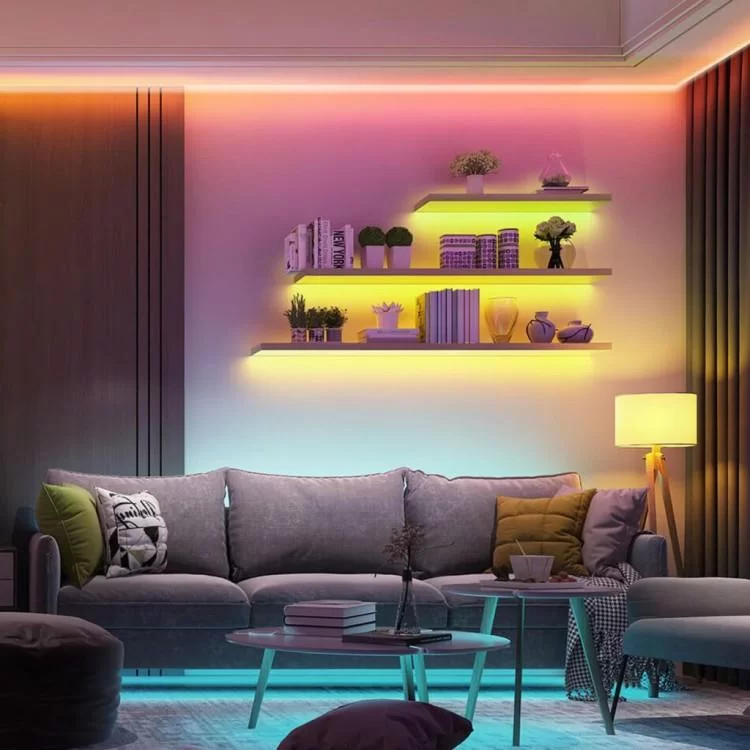 Світлодіодна стрічка Govee RGB Smart Wi-Fi + Bluetooth LED Strip Lights 10м Білий (H61103A1) відгуки - зображення 5