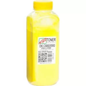 Тонер OKI C5850/5950, 250г Yellow Glossy AHK (1501714)
