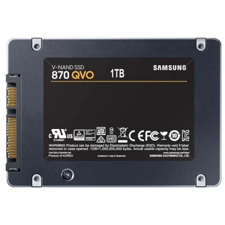 Накопичувач SSD 2.5" 1TB Samsung (MZ-77Q1T0BW) ціна 5 115грн - фотографія 2