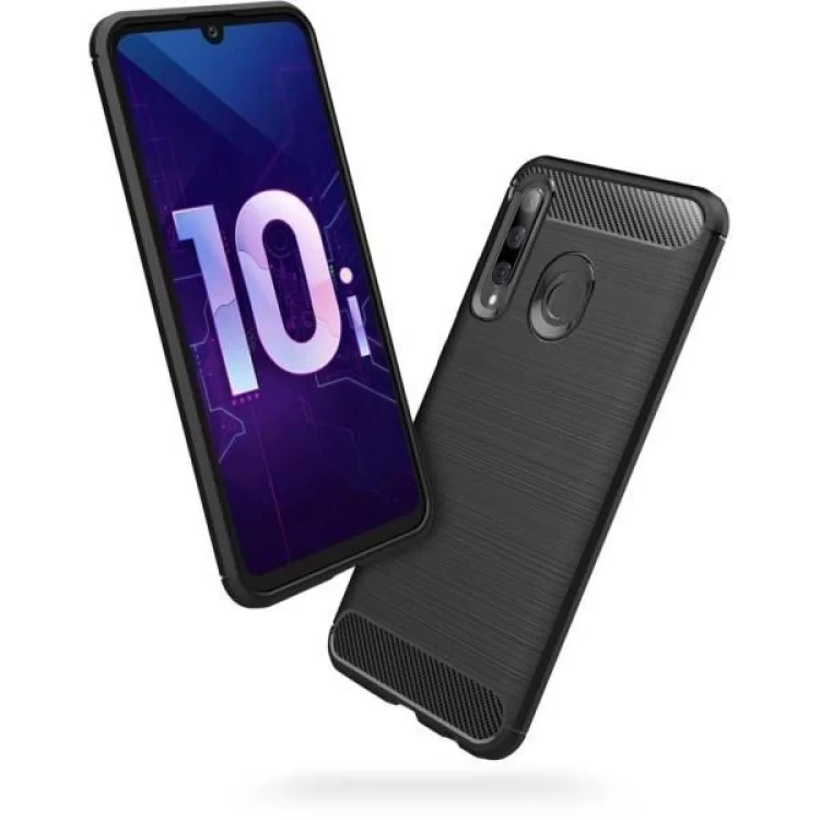 Чохол до мобільного телефона Laudtec для Huawei P Smart 2019 Carbon Fiber (Black) (LT-PST19) ціна 54грн - фотографія 2