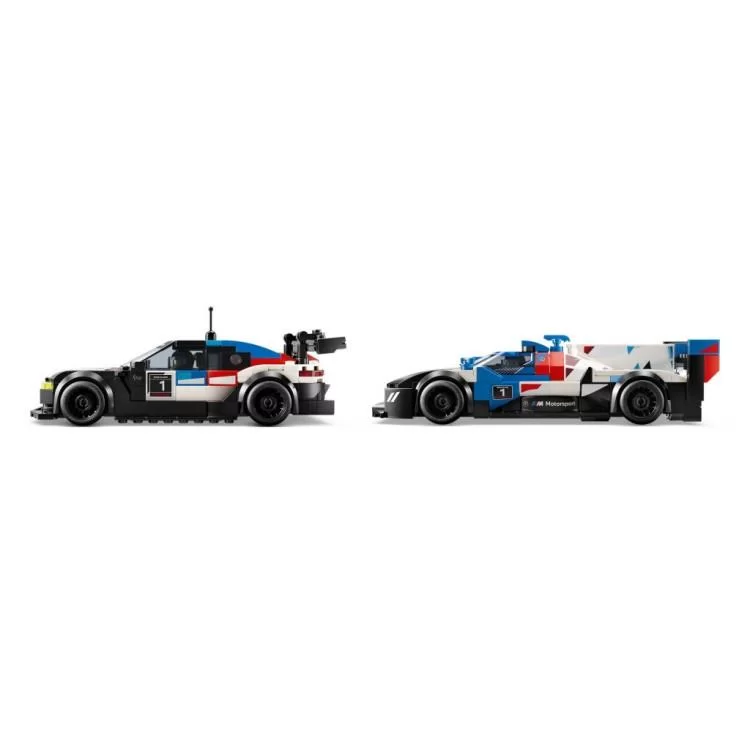 в продажу Конструктор LEGO Speed Champions Гоночні автомобілі BMW M4 GT3 та BMW M Hybrid V8 676 деталей (76922) - фото 3