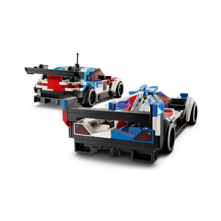 Конструктор LEGO Speed Champions Гоночні автомобілі BMW M4 GT3 та BMW M Hybrid V8 676 деталей (76922) відгуки - зображення 5