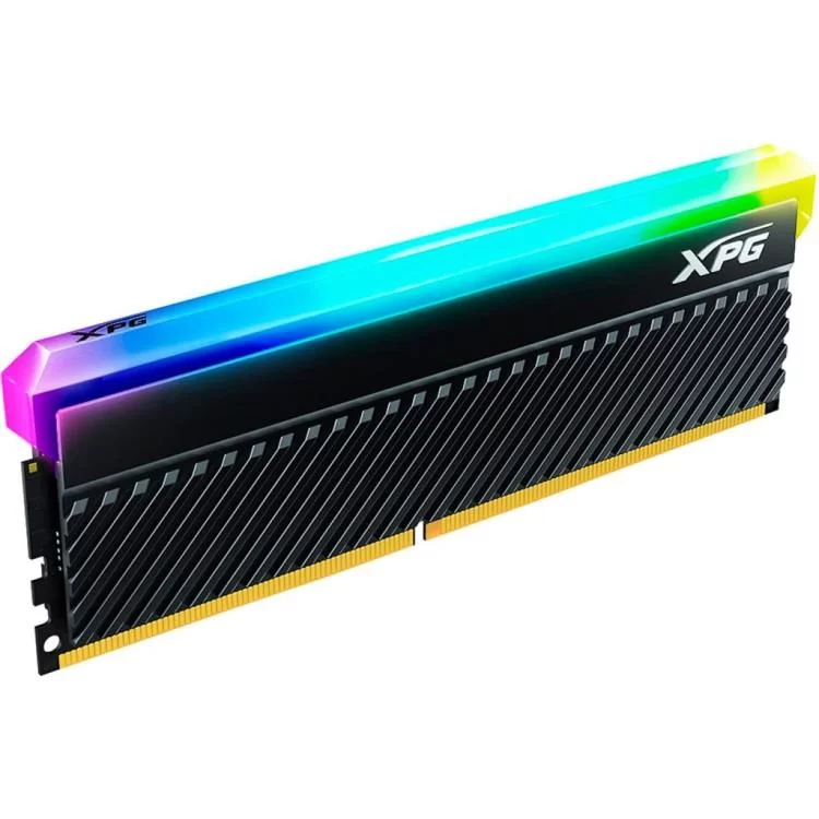 Модуль пам'яті для комп'ютера DDR4 16GB 3600 MHz XPG Spectrix D45G RGB Black ADATA (AX4U360016G18I-CBKD45G) ціна 3 143грн - фотографія 2