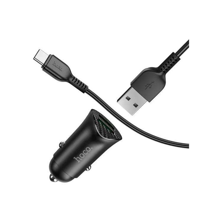 в продажу Зарядний пристрій HOCO Z39 2xUSB Black (6931474735089) - фото 3