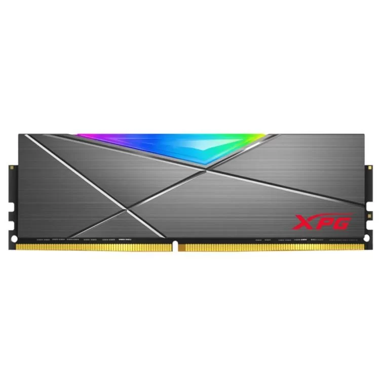 Модуль пам'яті для комп'ютера DDR4 8GB 3600 MHz XPG Spectrix D50 RGB Tungsten Gray ADATA (AX4U36008G18I-ST50)