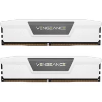 Модуль пам'яті для комп'ютера DDR5 64GB (2x32GB) 6000 MHz Vengeance White Corsair (CMK64GX5M2B6000C40W)