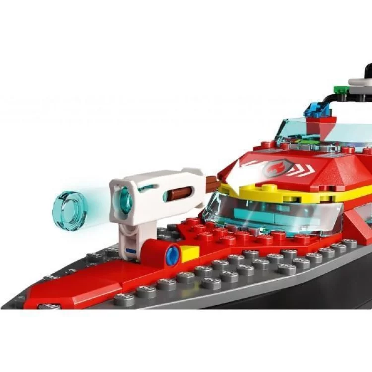 Конструктор LEGO City Човен пожежної бригади 144 деталі (60373) відгуки - зображення 5