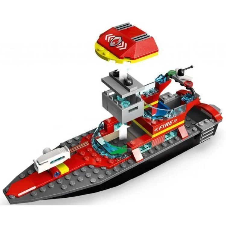 Конструктор LEGO City Човен пожежної бригади 144 деталі (60373) характеристики - фотографія 7