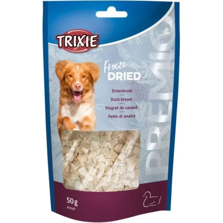 Ласощі для собак Trixie PREMIO Freeze Dried Duck Breast 50 г (4011905316079) ціна 362грн - фотографія 2