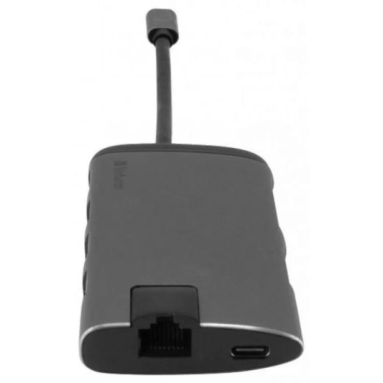 в продаже Концентратор Verbatim USB-C to U3.1G1/U3.0/HDMI/SD/mSD/RJ45 (49142) - фото 3