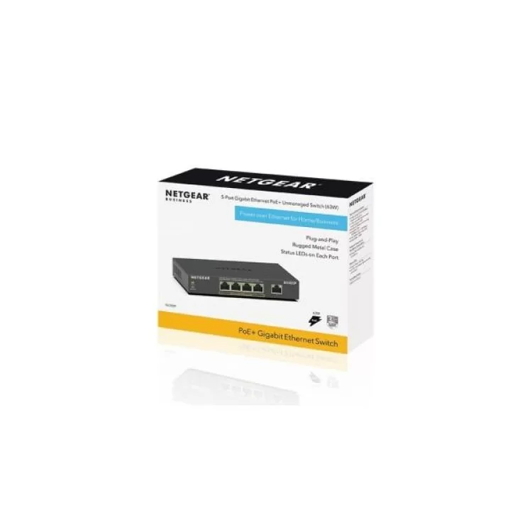 в продаже Коммутатор сетевой Netgear GS305P-200PES - фото 3