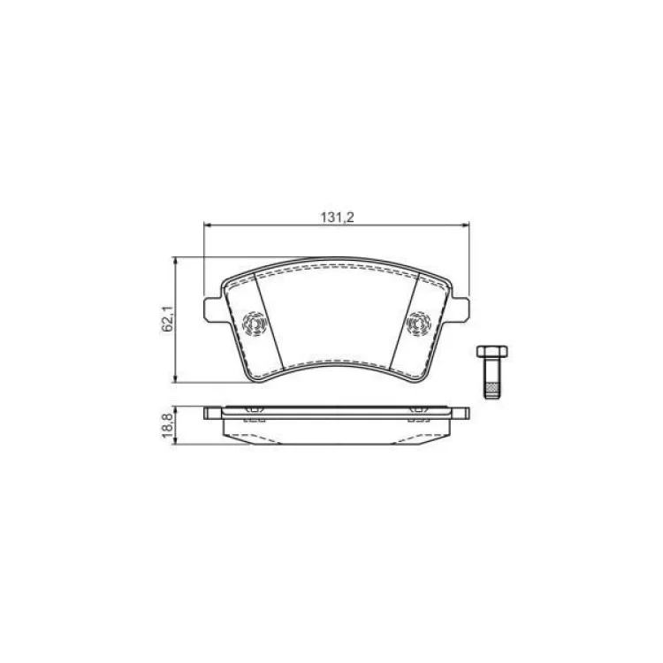 Тормозные колодки Bosch 0 986 494 332 характеристики - фотография 7