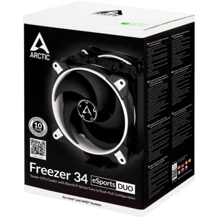 Кулер до процесора Arctic Freezer 34 eSports DUO White (ACFRE00061A) - фото 9