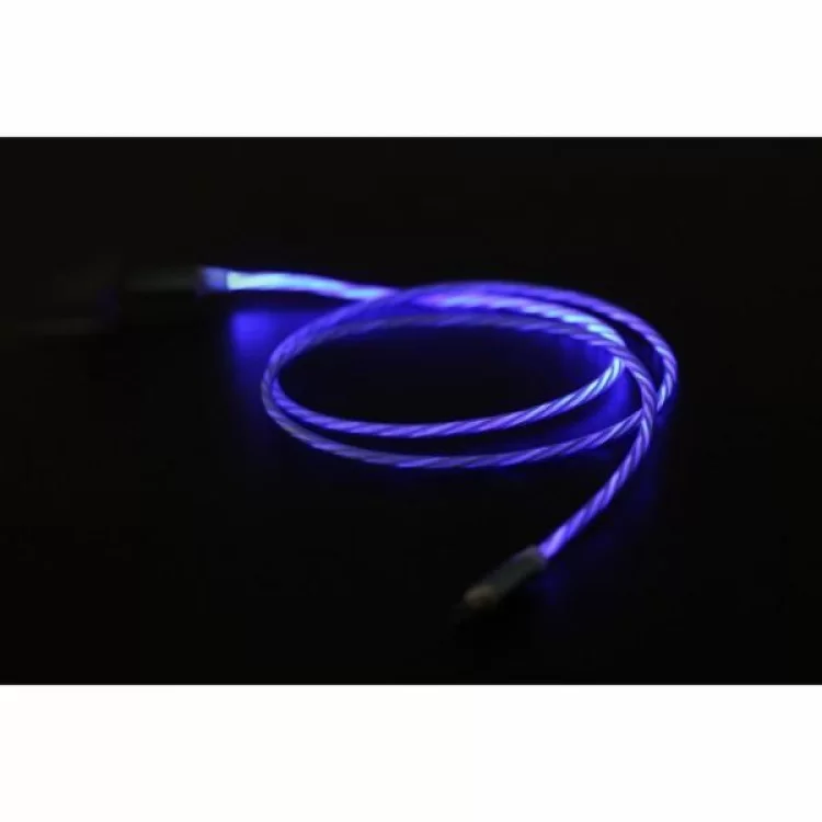 Дата кабель USB 2.0 AM to Lightning 1.0m 2A Cablexpert (CC-USB-8PLED-1M) - фото 9