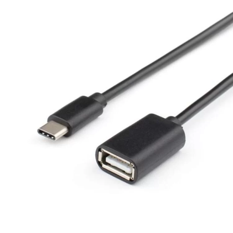 Дата кабель OTG USB 2.0 AF to Type-C 0.1m Atcom (14716) ціна 149грн - фотографія 2