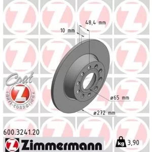 Гальмівний диск ZIMMERMANN 600.3241.20