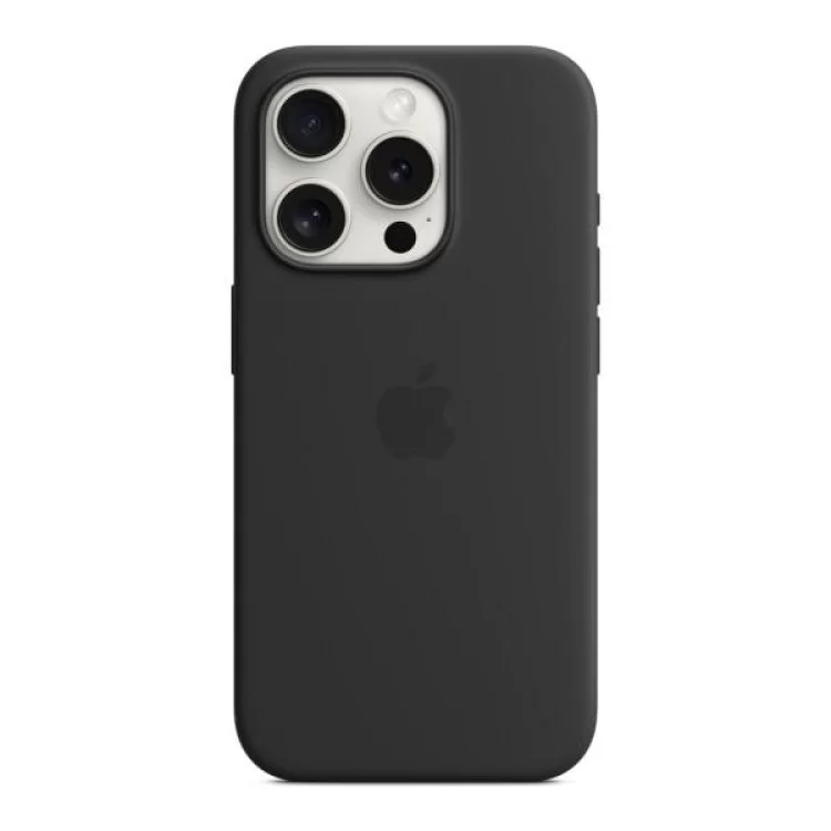 в продаже Чехол для мобильного телефона Apple iPhone 15 Pro Silicone Case with MagSafe Black (MT1A3ZM/A) - фото 3
