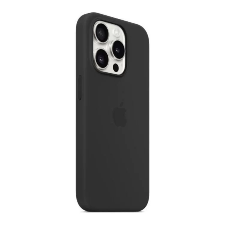 Чехол для мобильного телефона Apple iPhone 15 Pro Silicone Case with MagSafe Black (MT1A3ZM/A) отзывы - изображение 5