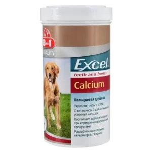 Витамины для собак 8in1 Excel Calcium таблетки 880 шт (4048422115540)