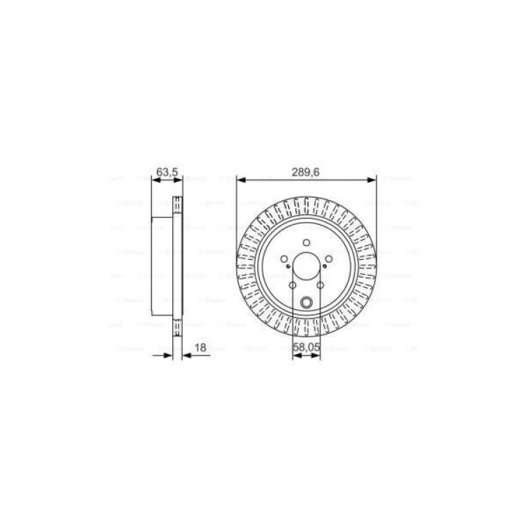 Гальмівний диск Bosch 0 986 479 A83 відгуки - зображення 5