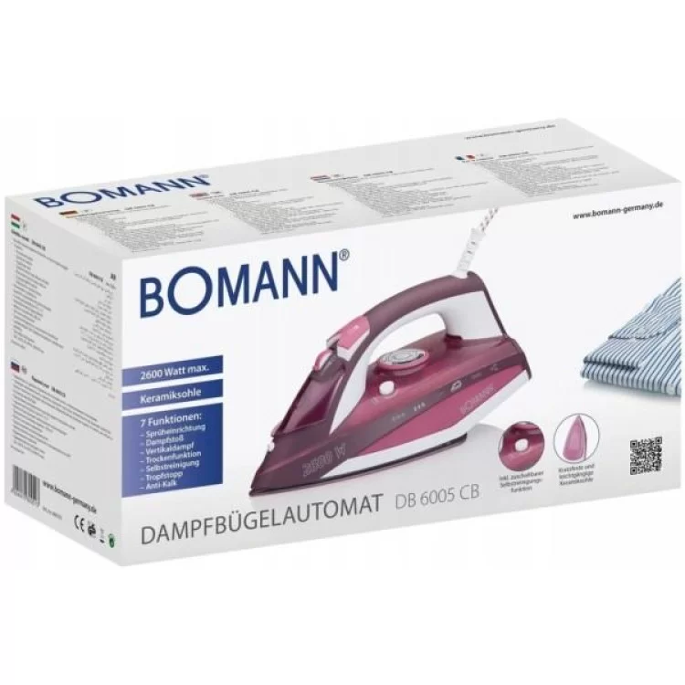 в продаже Утюг Bomann DB 6005 CB (DB6005CB) - фото 3