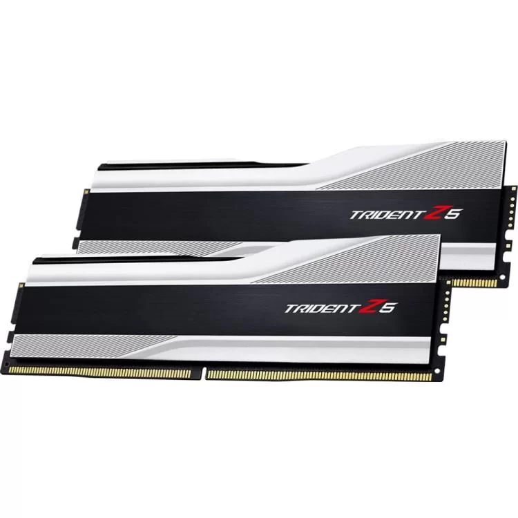 продаємо Модуль пам'яті для комп'ютера DDR5 64GB (2x32GB) 6000 MHz Trident Z5 Silver G.Skill (F5-6000J3238G32GX2-TZ5S) в Україні - фото 4