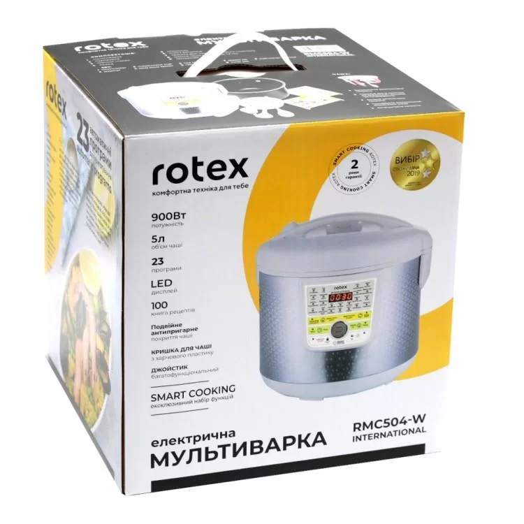 Мультиварка Rotex RMC504-W огляд - фото 8