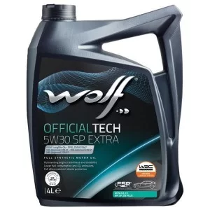 Моторна олива Wolf OFFICIALTECH 5W30 C3 SP EXTRA 4л (1049359)