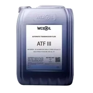 Трансмісійна олива WEXOIL ATF III 20л