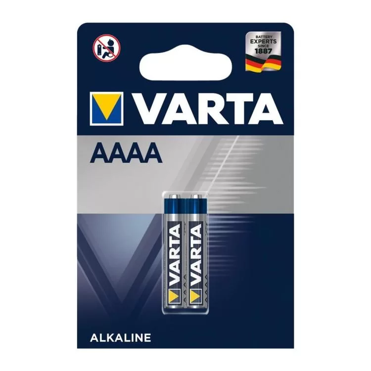 Батарейка Varta AAAA LR61 Alcaline * 2 (04061101402)