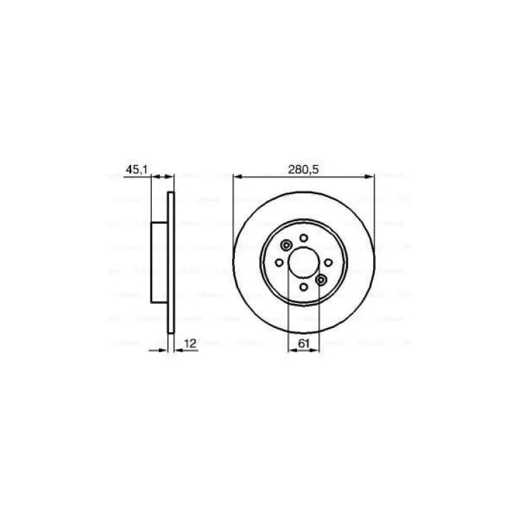 Тормозной диск Bosch 0 986 479 195 отзывы - изображение 5