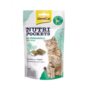 Лакомство для котов GimCat Nutri Pockets Кошачья мята + Мультивитамин 60 г (4002064419190)