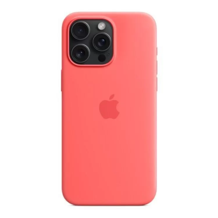 продаємо Чохол до мобільного телефона Apple iPhone 15 Pro Max Silicone Case with MagSafe Guava (MT1V3ZM/A) в Україні - фото 4