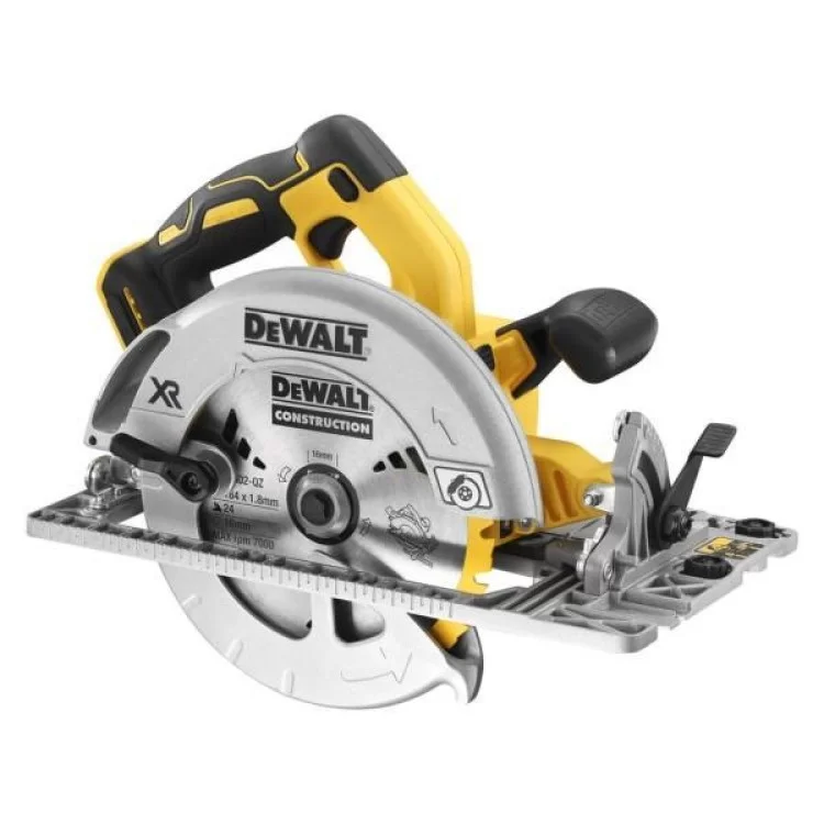 Дисковая пила DeWALT 18В XR Li-Ion, диск 184х16 мм, 3.6 кг, TSTAK (без АКБ и ЗУ) (DCS572NT)