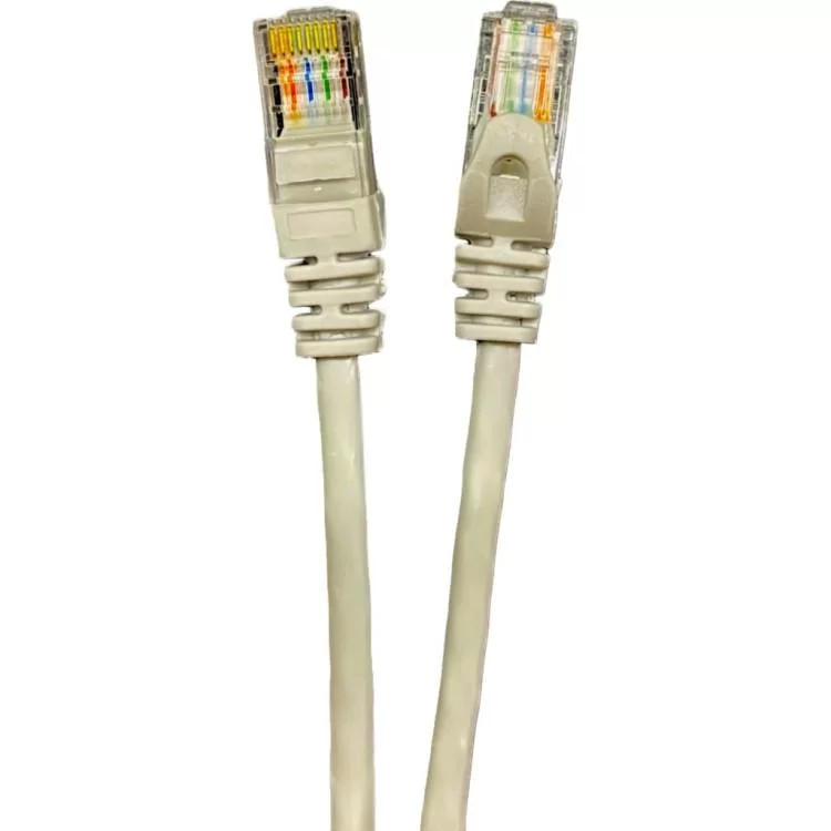 Патч-корд 0.5м UTP cat.6, CCA, 24AWG, gray GEAR (GPC-UTPC6CCARJ45-0.5G)