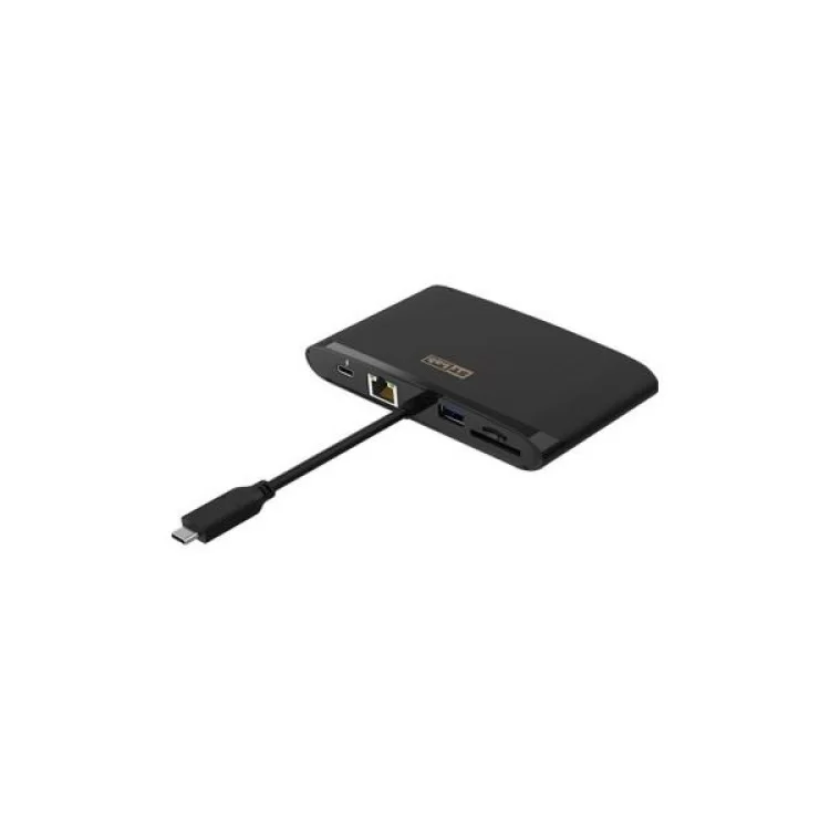 Концентратор ST-Lab USB 3.1 Type-C to HDMI 4K + DVI + VGA + 2хUSB3.0 + Gigabit R (U-2200) ціна 1 820грн - фотографія 2