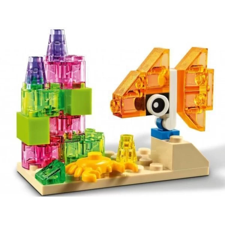 Конструктор LEGO Classic Прозорі кубики для творчості (11013) огляд - фото 8