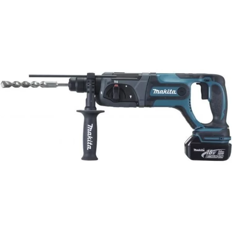 Перфоратор Makita SDS-PLUS LXT, 3Аг х 2шт, Makpac, 1,9Дж, 24мм (DHR241RFJ) ціна 0грн - фотографія 2