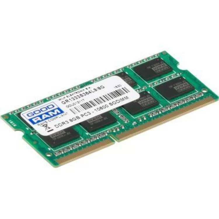 в продаже Модуль памяти для ноутбука SoDIMM DDR3 8GB 1333 MHz Goodram (GR1333S364L9/8G) - фото 3