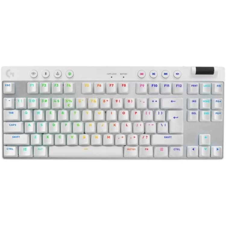 Клавиатура Logitech G PRO X TKL Lightspeed Tactile USB UA White (920-012148)